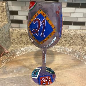Lolita “21” Wine Glass